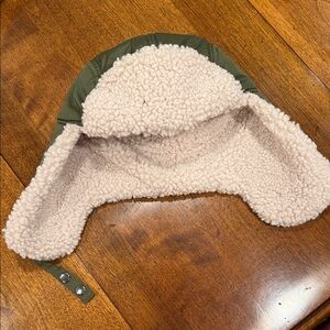 J. Crew Cream Fleece Lined Hat